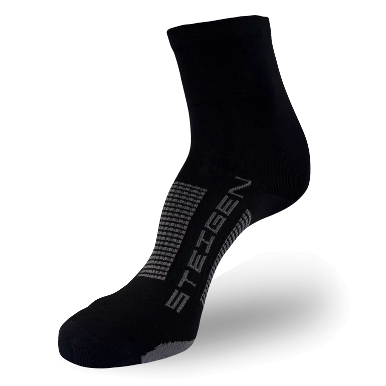 School Black Socks ½ Length