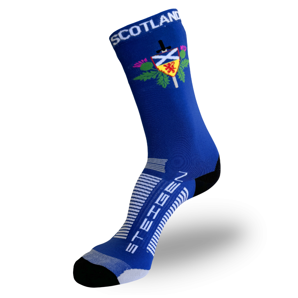 Scotland Running Socks ¾ Length